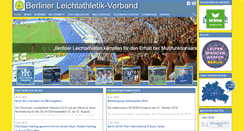 Desktop Screenshot of leichtathletik-berlin.de