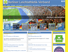 Tablet Screenshot of leichtathletik-berlin.de